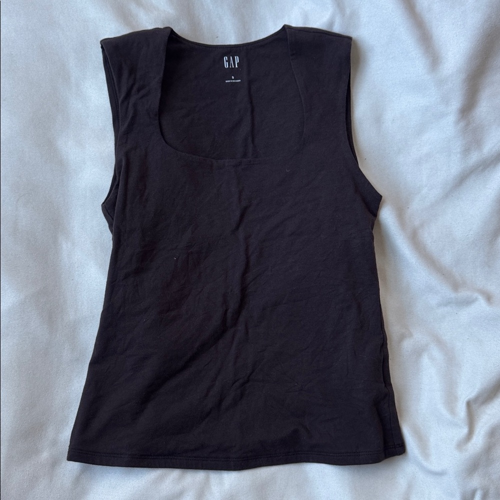 GAP Brown Sleeveless Tank
